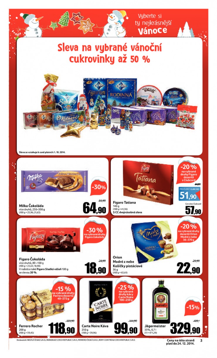 leták Tesco supermarkety od 10.12.2014 strana 1 leták Tesco supermarkety od 10.12.2014 strana 1