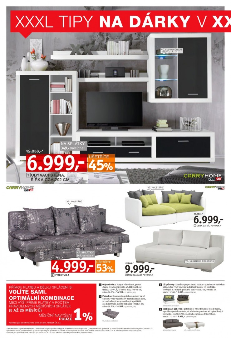 let�k XXXLutz Aktu�ln� prospekt od 8.12.2014 strana 1