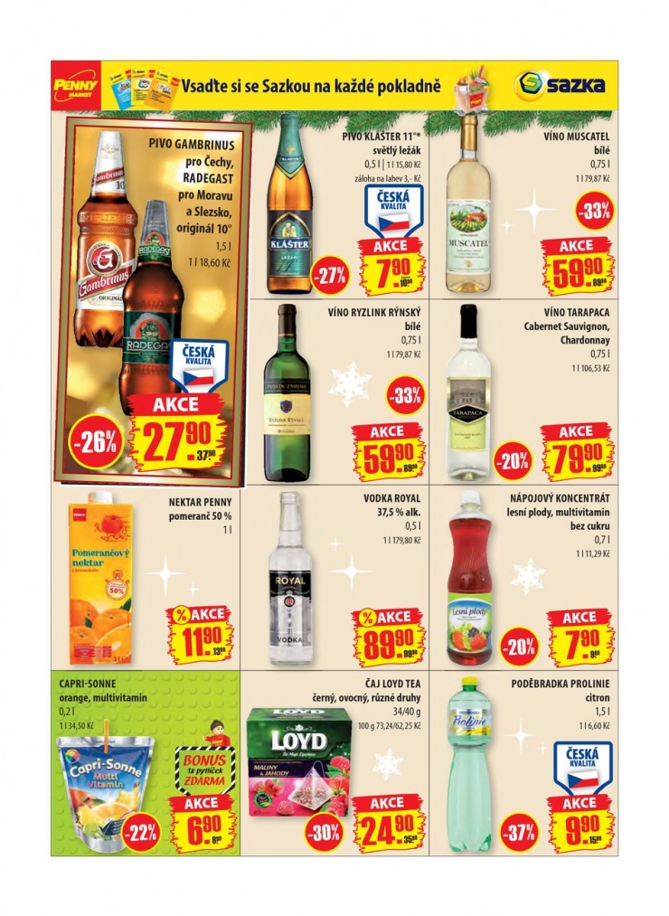 leták Penny Aktuální nabídka od 8.12.2014 strana 1 leták Penny Aktuální nabídka od 8.12.2014 strana 1