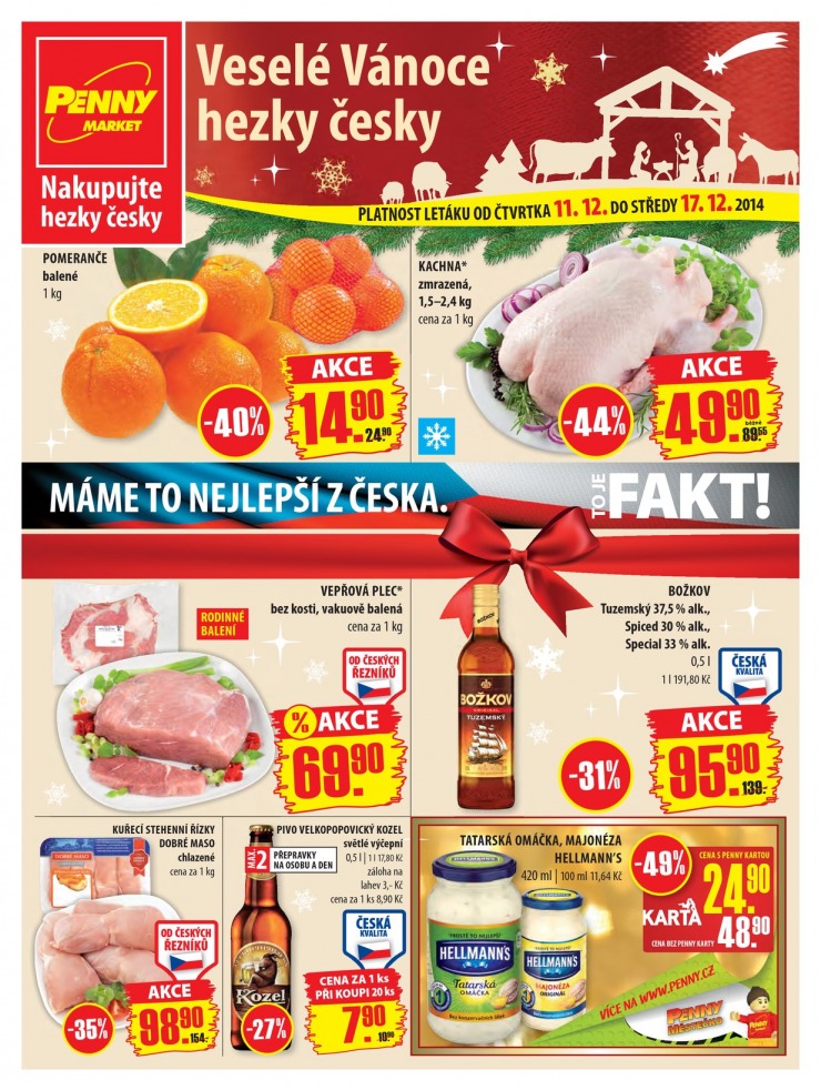 leták Penny Aktuální nabídka od 11.12.2014 strana 1 leták Penny Aktuální nabídka od 11.12.2014 strana 1