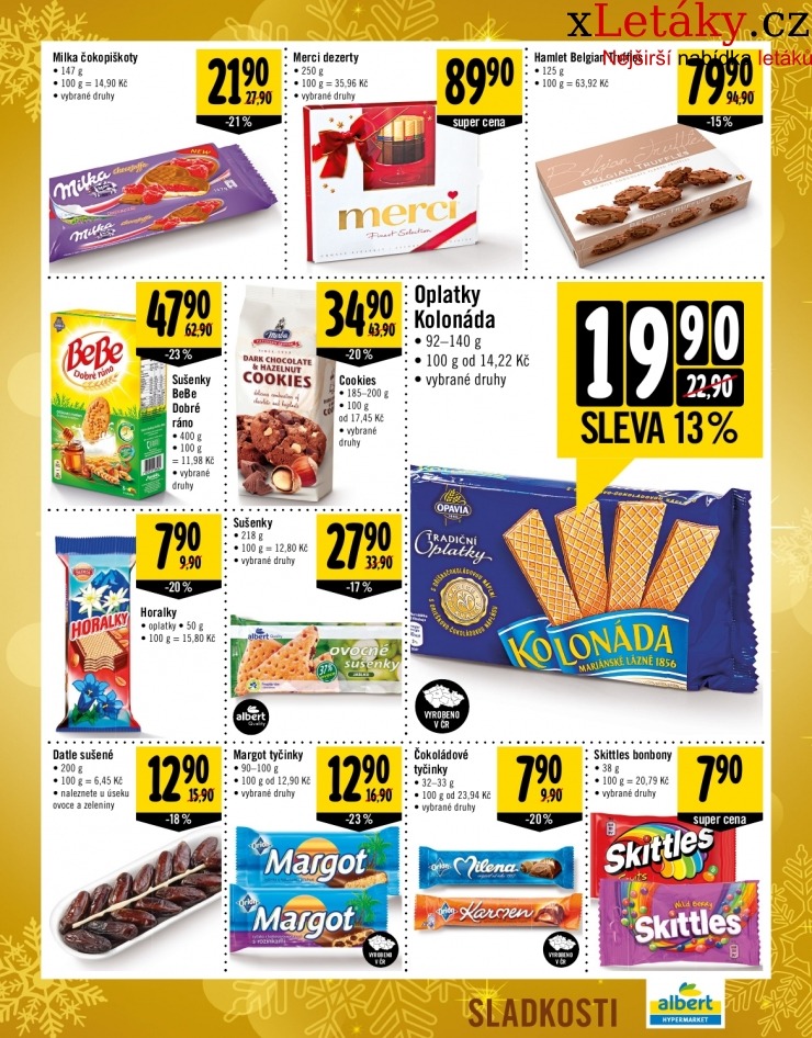 leták Albert Hypermarket leták strana 1 leták Albert Hypermarket leták strana 1