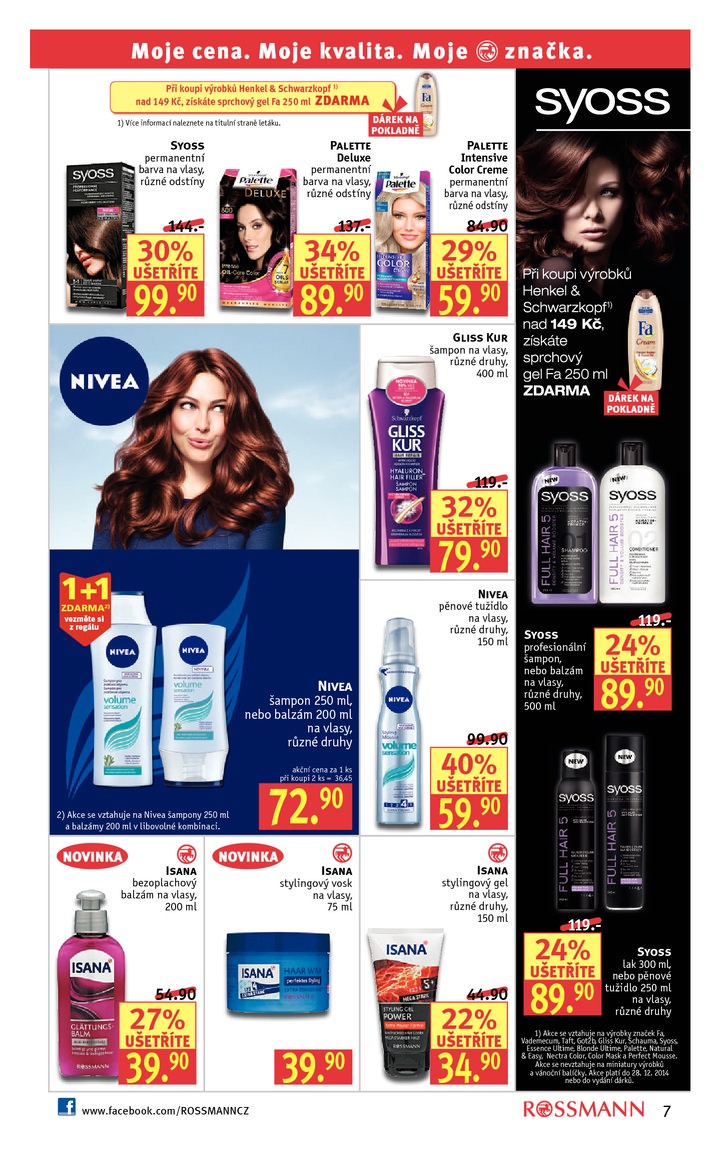 leták Rossmann Leták od 15.12.2014 strana 1 leták Rossmann Leták od 15.12.2014 strana 1