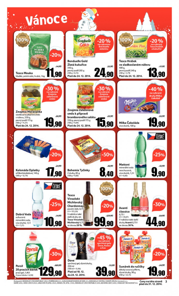 leták Tesco Expres obchody od 17.12.2014 strana 1 leták Tesco Expres obchody od 17.12.2014 strana 1