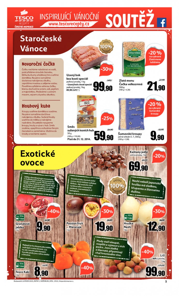 let�k Tesco velk� hypermarkety od 17.12.2014 strana 1