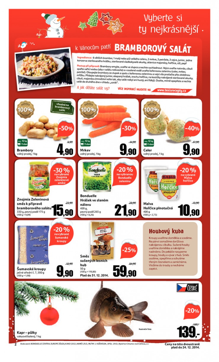leták Tesco supermarkety od 17.12.2014 strana 1 leták Tesco supermarkety od 17.12.2014 strana 1