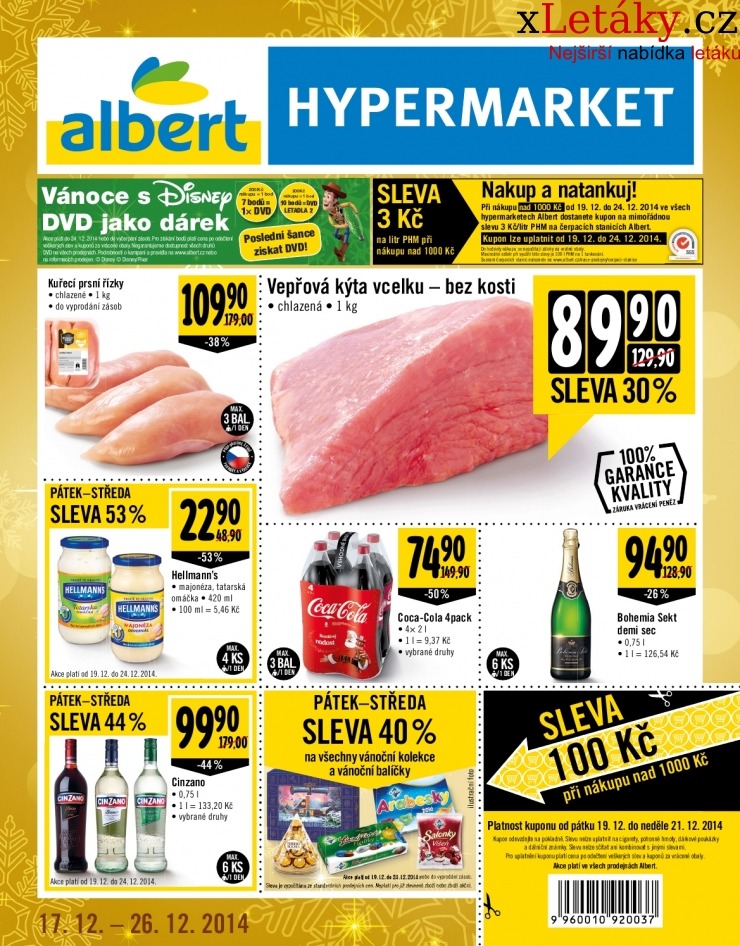 leták Albert Hypermarket leták strana 1 leták Albert Hypermarket leták strana 1