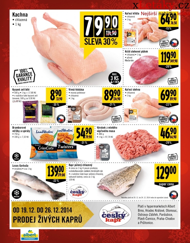 leták Albert Hypermarket leták strana 1 leták Albert Hypermarket leták strana 1