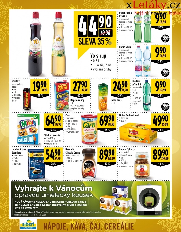 leták Albert Hypermarket leták strana 1 leták Albert Hypermarket leták strana 1