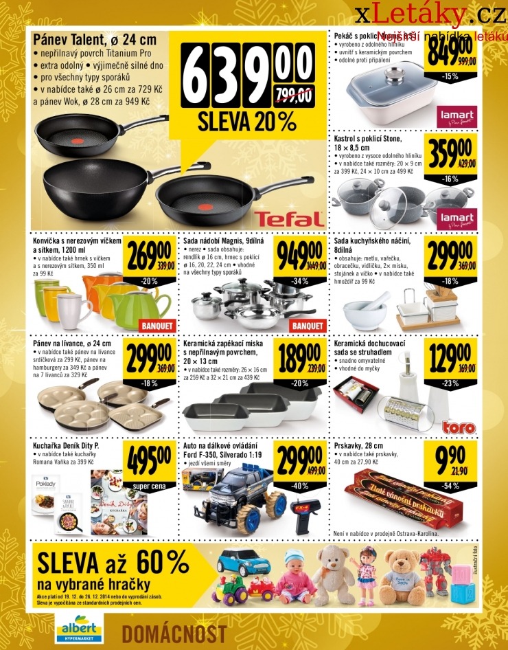 leták Albert Hypermarket leták strana 1 leták Albert Hypermarket leták strana 1
