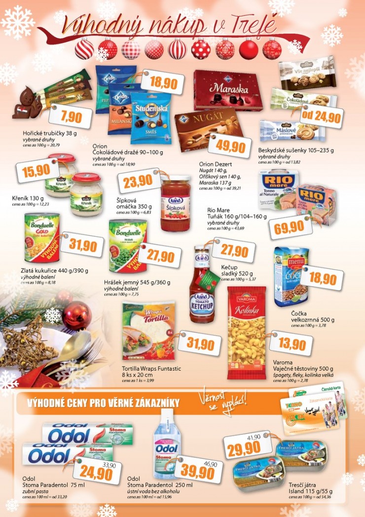leták COOP Trefa od 17.12.2014 strana 1 leták COOP Trefa od 17.12.2014 strana 1