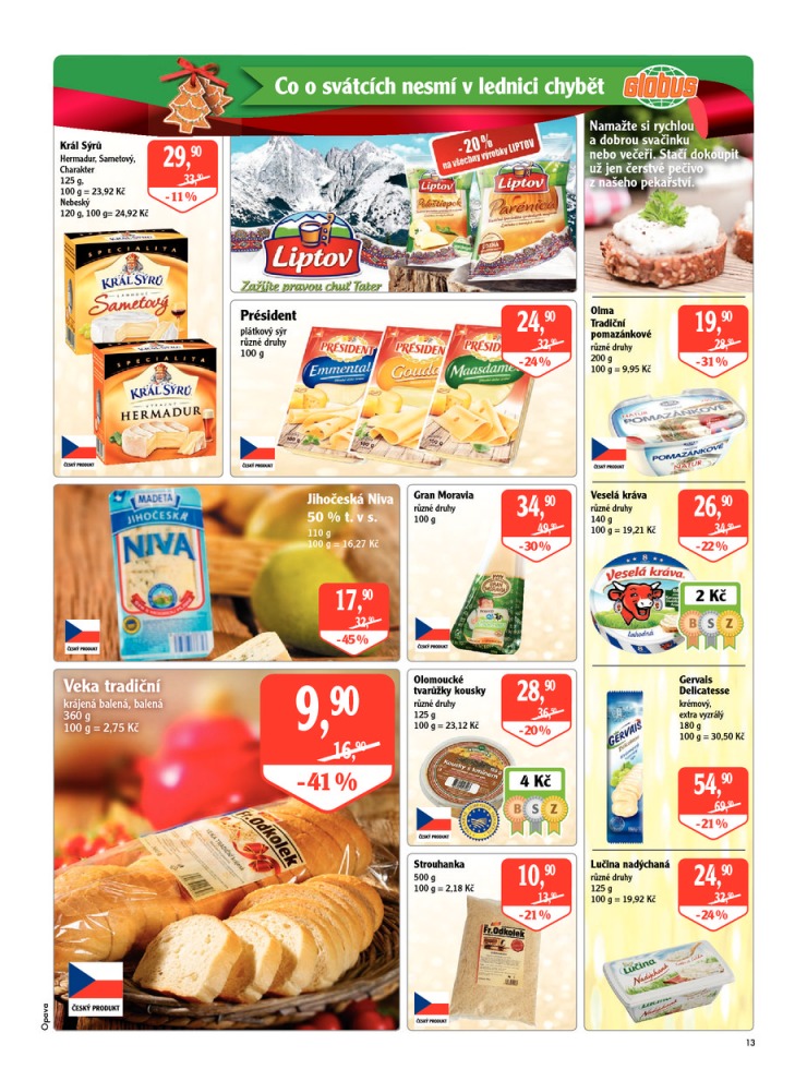 leták Globus Naše noviny od 18.12.2014 strana 1 leták Globus Naše noviny od 18.12.2014 strana 1