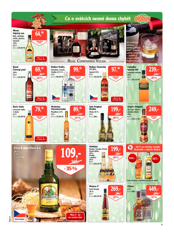 leták Globus Naše noviny od 18.12.2014 strana 1 leták Globus Naše noviny od 18.12.2014 strana 1