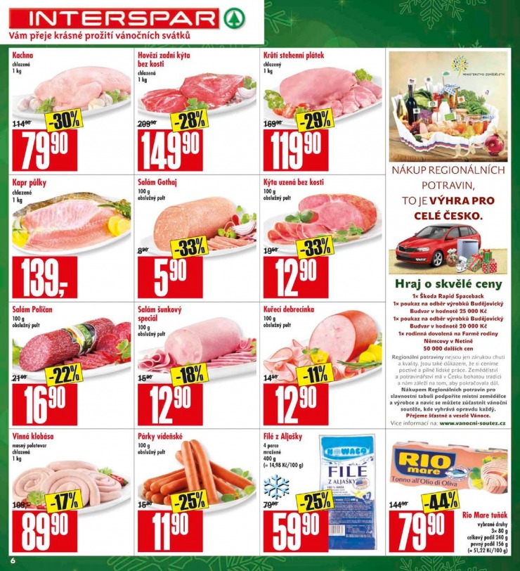 leták Interspar Akční nabídka od 17.12.2014 strana 1 leták Interspar Akční nabídka od 17.12.2014 strana 1
