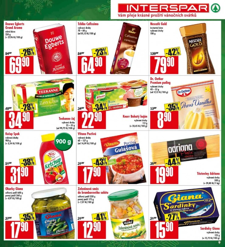 leták Interspar Akční nabídka od 17.12.2014 strana 1 leták Interspar Akční nabídka od 17.12.2014 strana 1