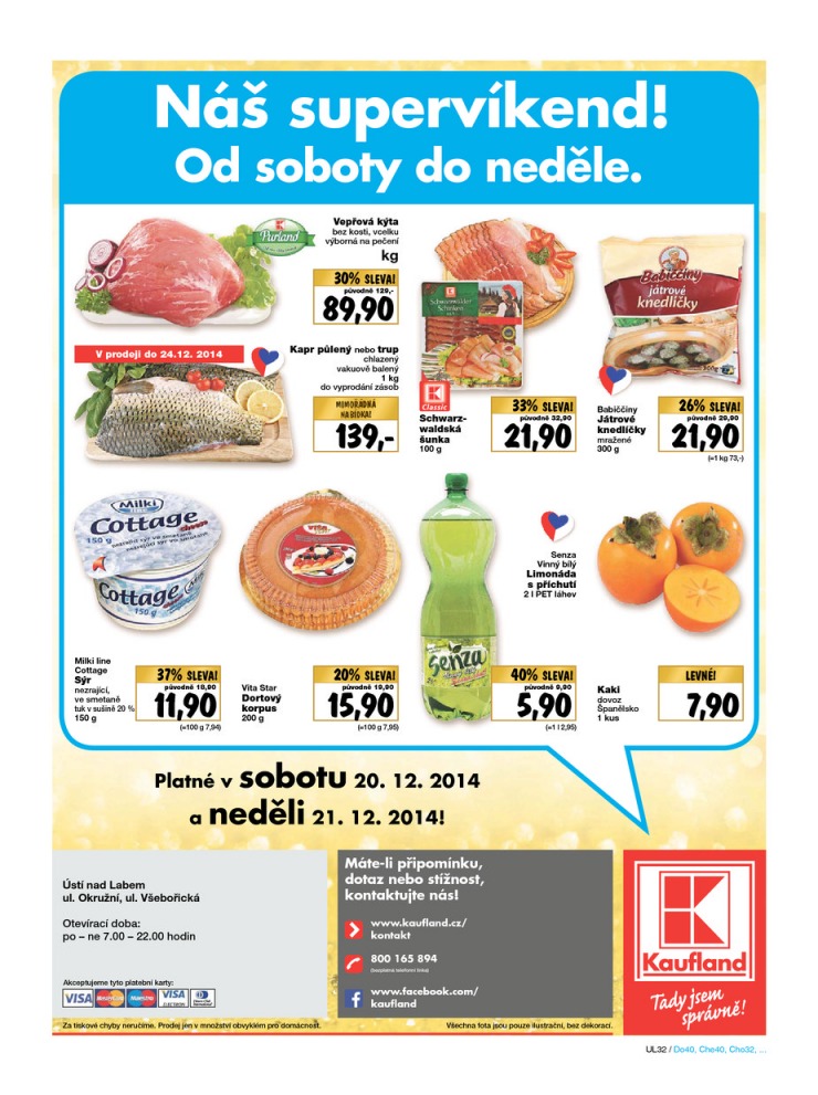 letk Kaufland Aktuln nabdka od 18.12.2014 strana 1