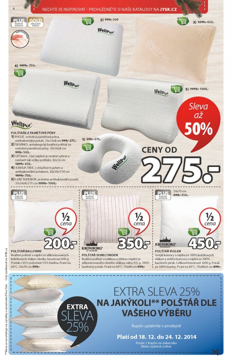 leták Jysk Nabídka týdne od 18.12.2014 strana 1 leták Jysk Nabídka týdne od 18.12.2014 strana 1