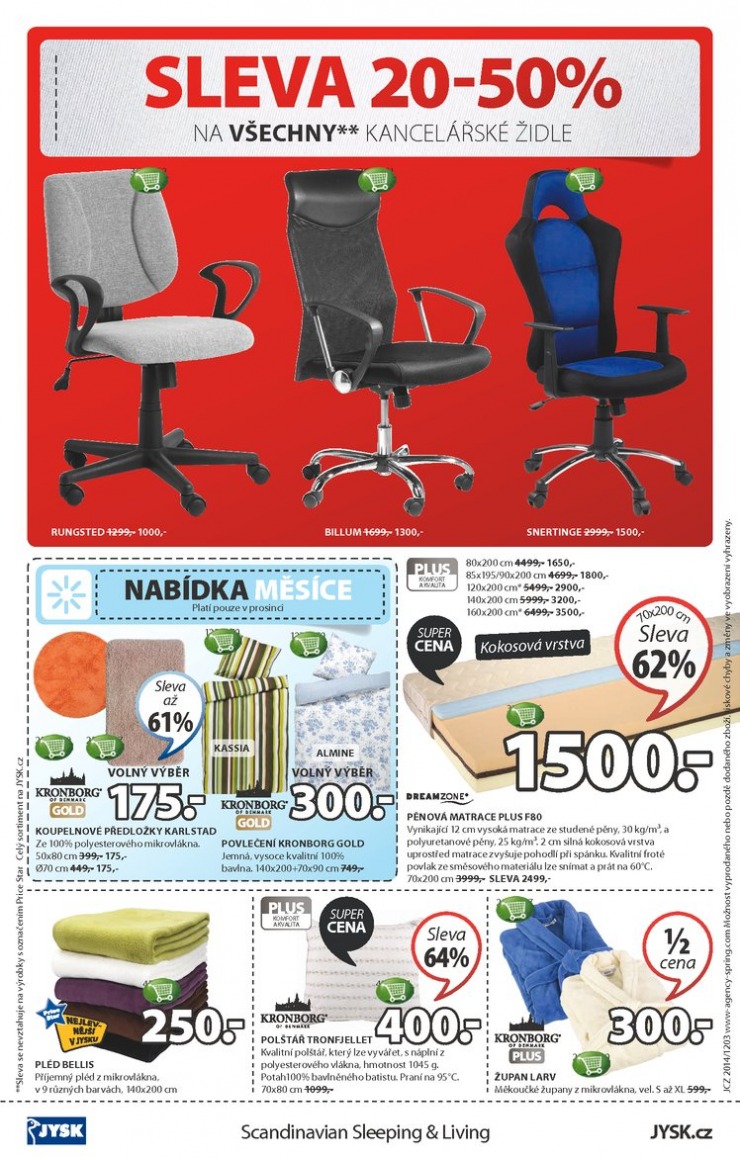 leták Jysk Nabídka týdne od 18.12.2014 strana 1 leták Jysk Nabídka týdne od 18.12.2014 strana 1
