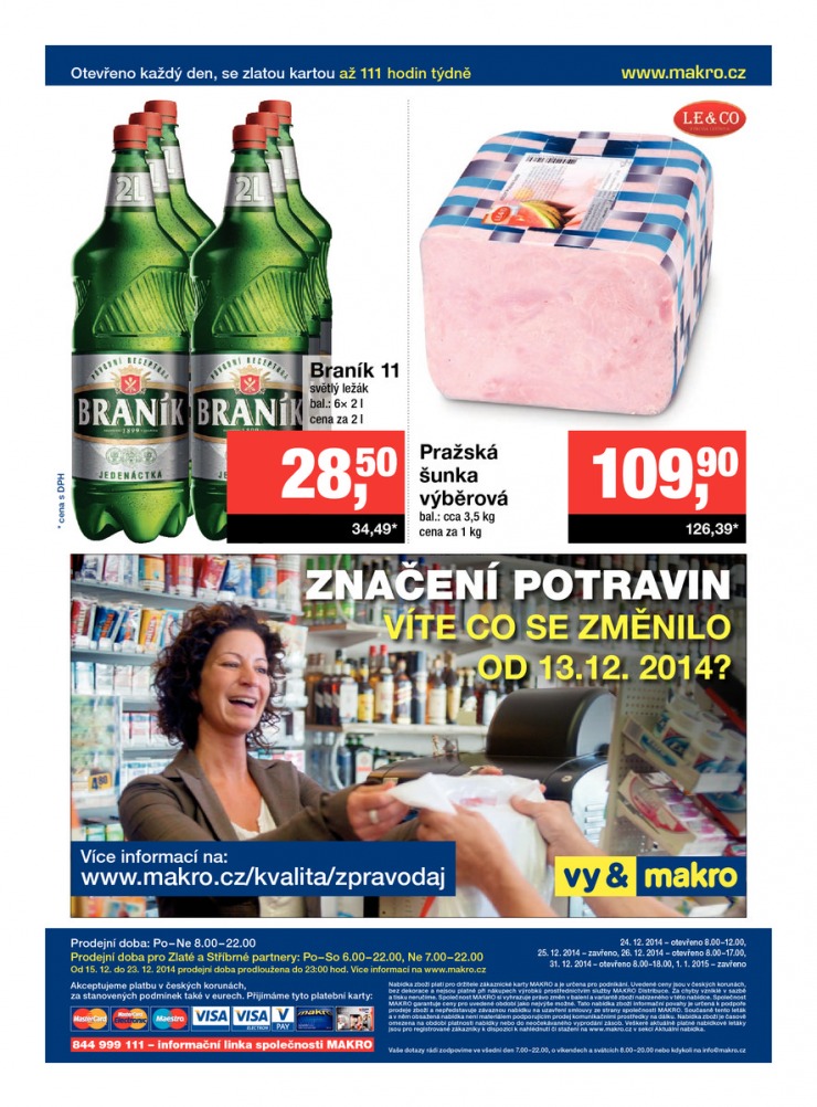 leták Makro Maloobchod od 17.12.2014 strana 1 leták Makro Maloobchod od 17.12.2014 strana 1