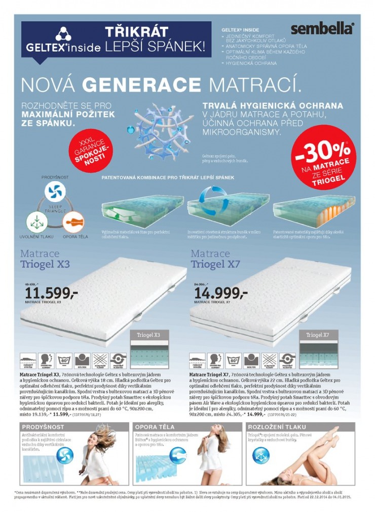 let�k XXXLutz Matrace od 22.12.2014 strana 1