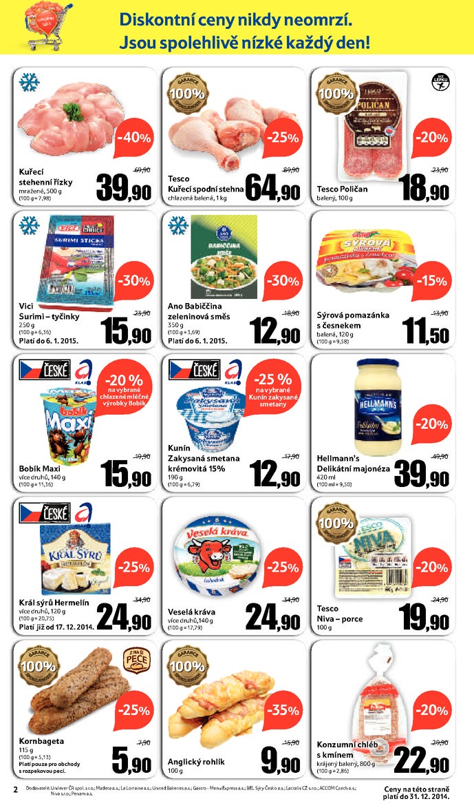 leták Tesco Expres obchody od 26.12.2014 strana 1 leták Tesco Expres obchody od 26.12.2014 strana 1