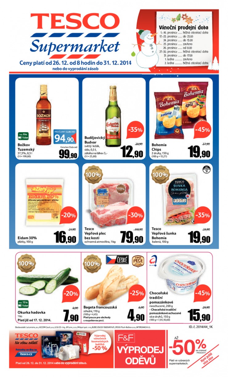 letk Tesco supermarkety od 26.12.2014 strana 1