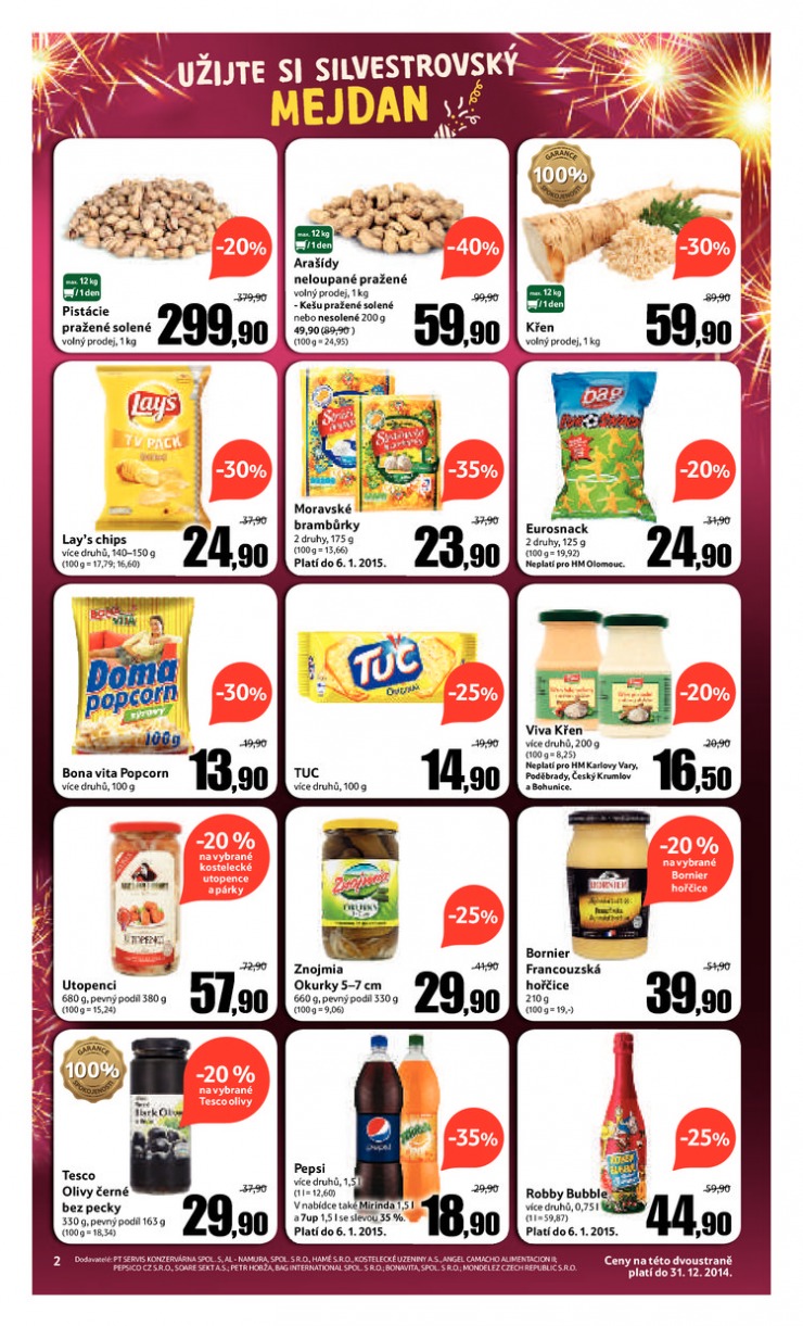 leták Tesco OD od 26.12.2014 strana 1 leták Tesco OD od 26.12.2014 strana 1