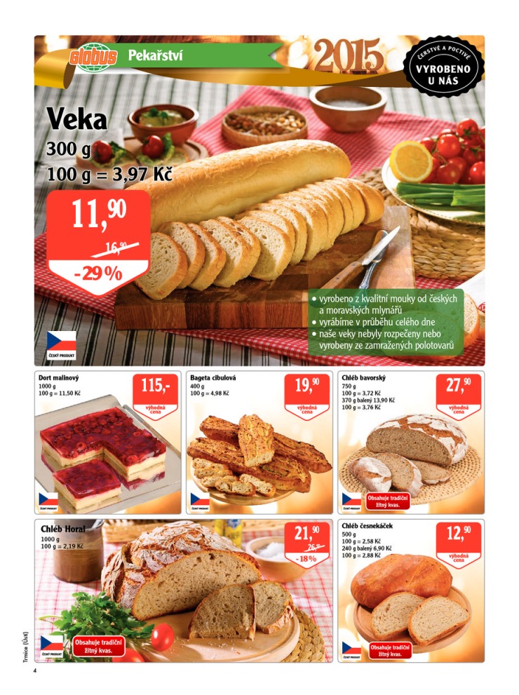 leták Globus Naše noviny od 26.12.2014 strana 1 leták Globus Naše noviny od 26.12.2014 strana 1