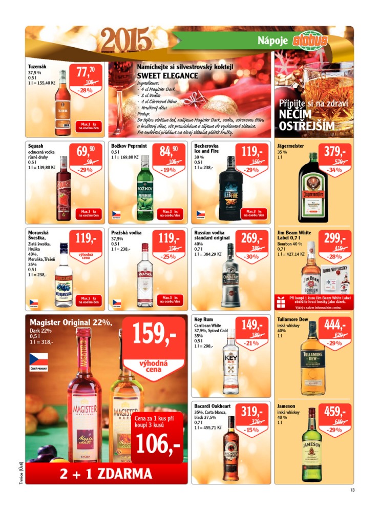 leták Globus Naše noviny od 26.12.2014 strana 1 leták Globus Naše noviny od 26.12.2014 strana 1