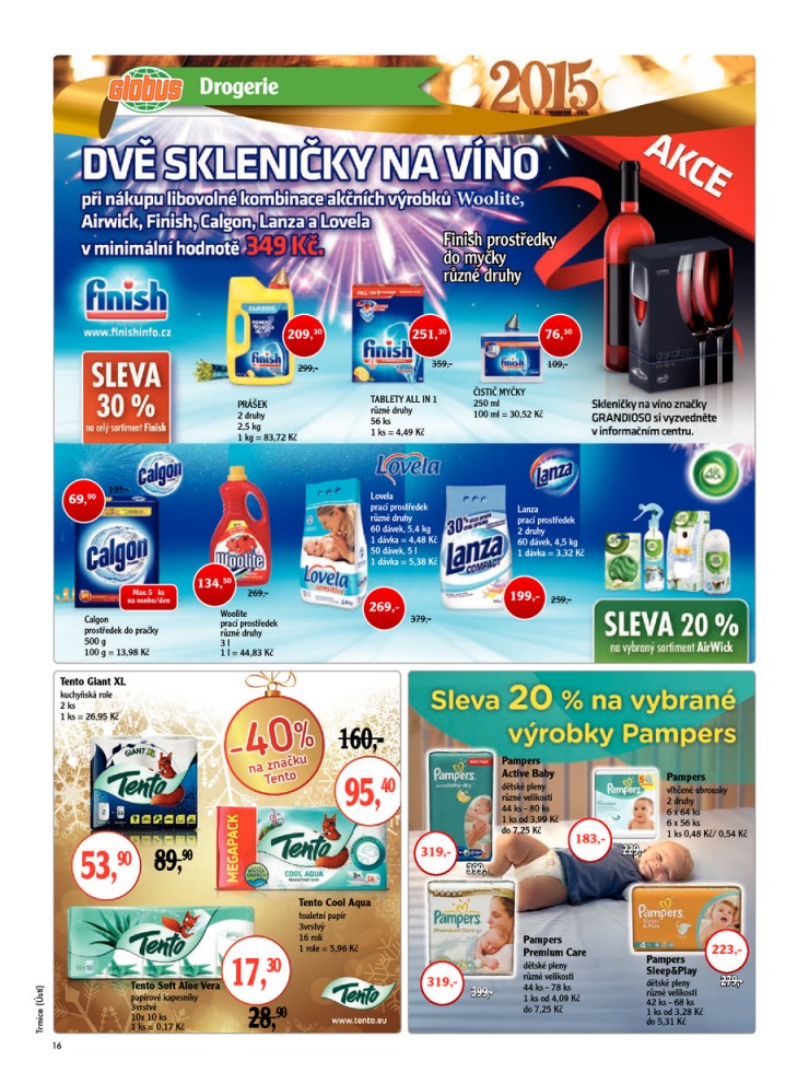 leták Globus Naše noviny od 26.12.2014 strana 1 leták Globus Naše noviny od 26.12.2014 strana 1