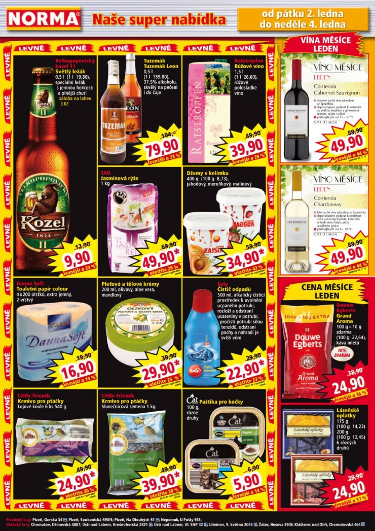 let�k Norma Aktu�ln� let�k od 29.12.2014 strana 1