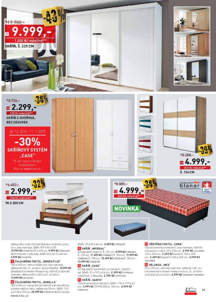 leták Kika Aktuální leták od 26.12.2014 strana 1 leták Kika Aktuální leták od 26.12.2014 strana 1