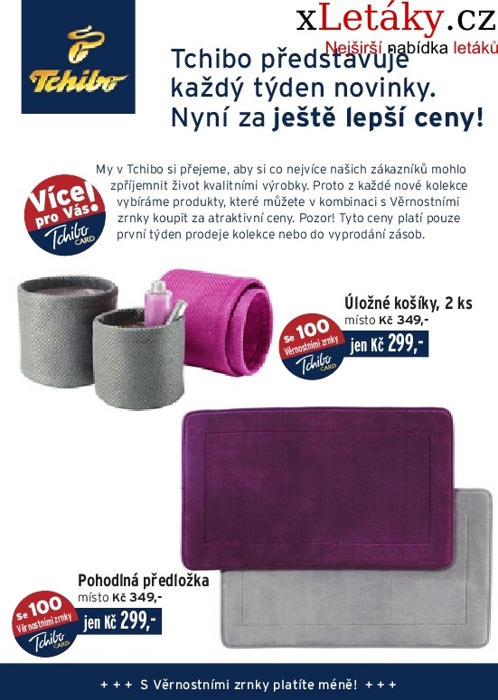 leták Tchibo leták strana 1 leták Tchibo leták strana 1