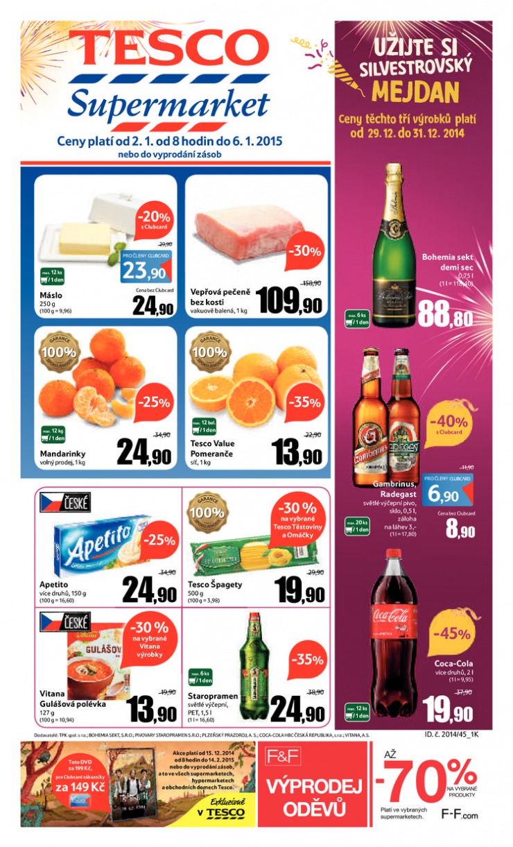 letk Tesco supermarkety od 2.1.2015 strana 1