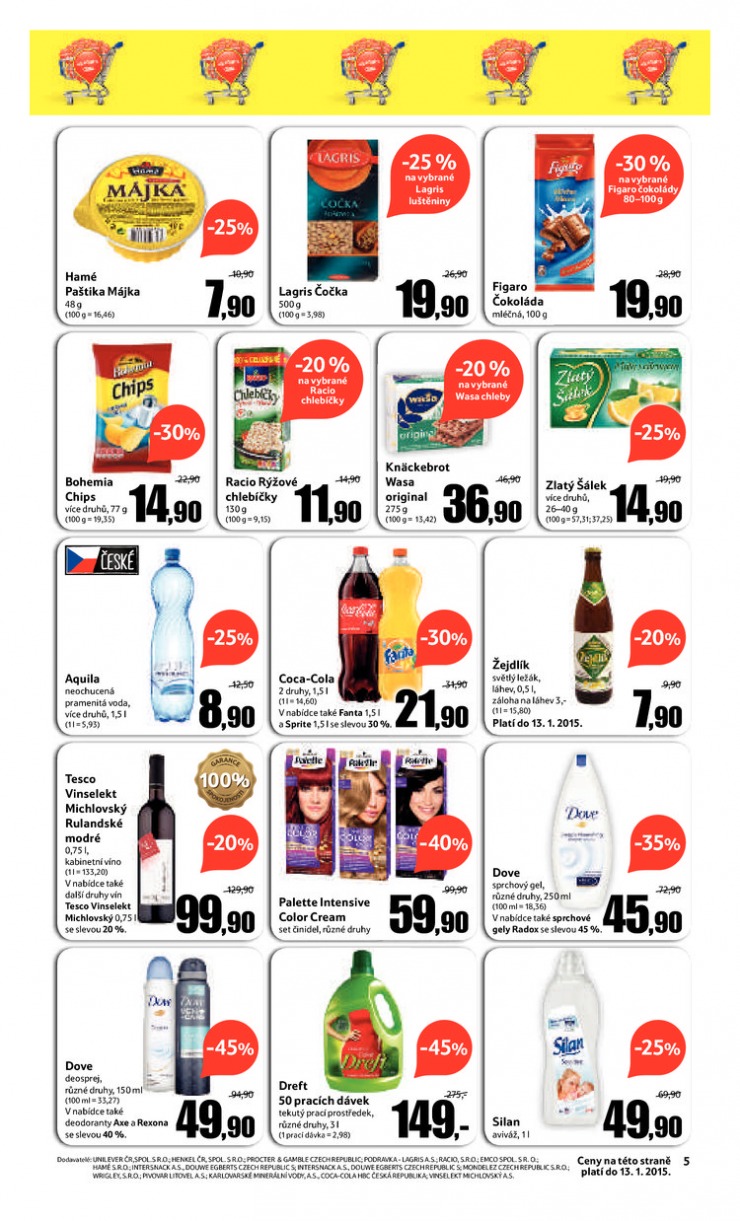 leták Tesco supermarkety od 2.1.2015 strana 1 leták Tesco supermarkety od 2.1.2015 strana 1