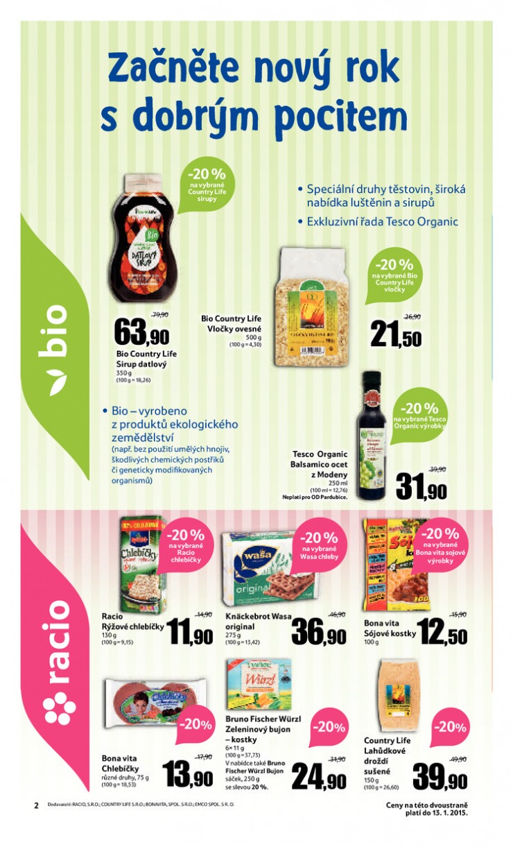 let�k Tesco velk� hypermarkety od 2.1.2015 strana 1