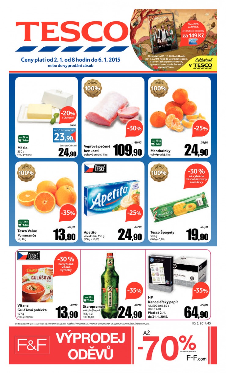 leták Tesco OD od 2.1.2015 strana 1 leták Tesco OD od 2.1.2015 strana 1