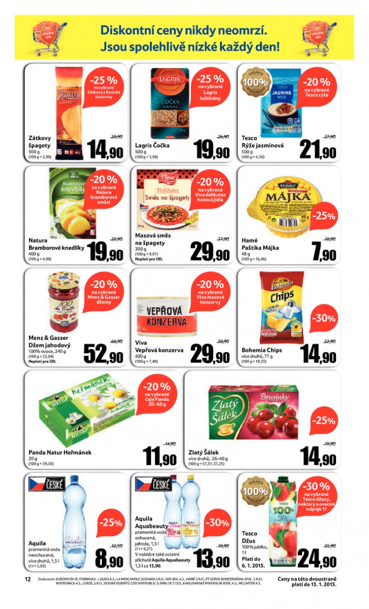 let�k Tesco OD od 2.1.2015 strana 1
