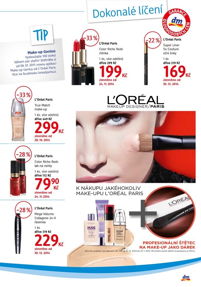 leták DM drogerie Journal 2.část od 31.12.2014 strana 1 leták DM drogerie Journal 2.část od 31.12.2014 strana 1