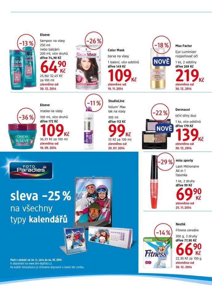 let�k DM drogerie Journal 2.��st od 31.12.2014 strana 1