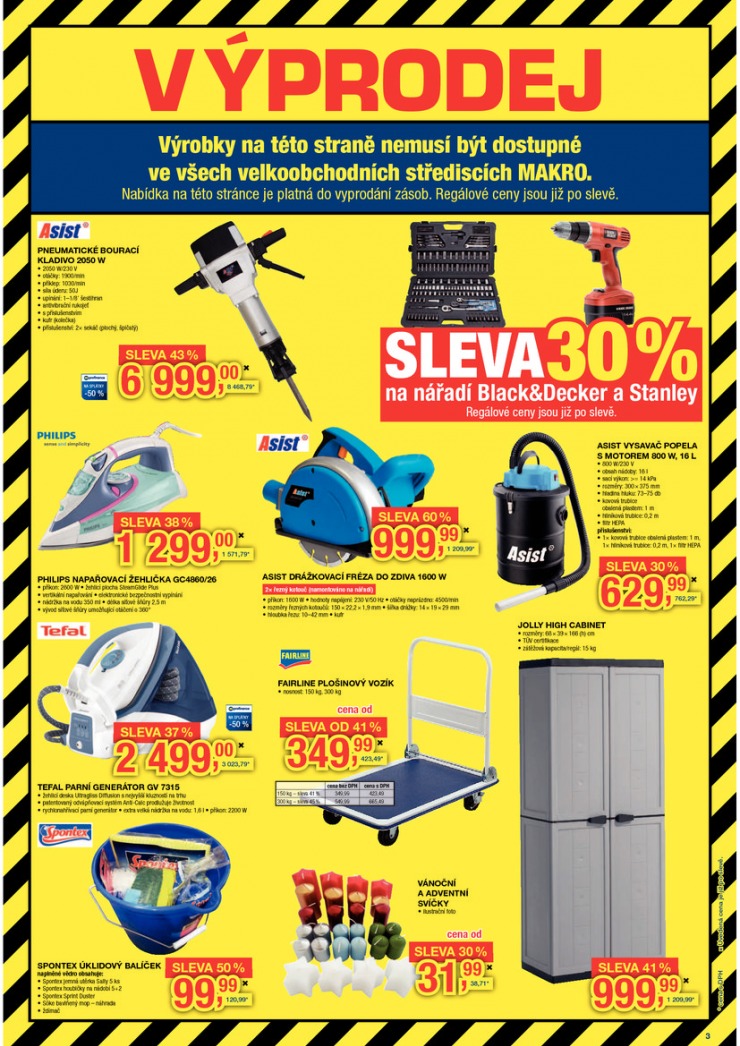 leták Makro Velký výprodej od 3.1.2015 strana 1 leták Makro Velký výprodej od 3.1.2015 strana 1