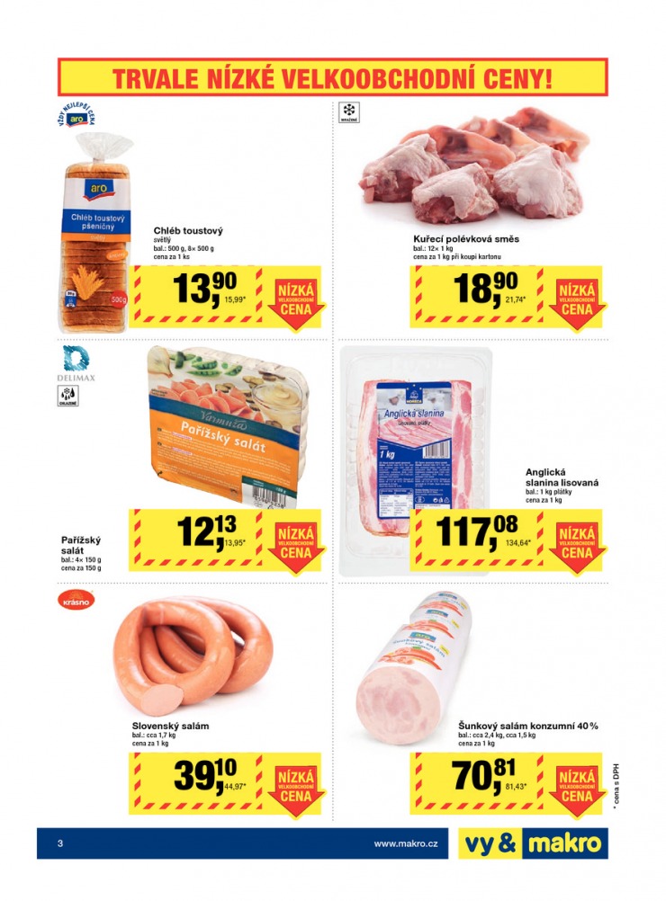 leták Makro Nízká velkoobchodní cena od 3.1.2015 strana 1 leták Makro Nízká velkoobchodní cena od 3.1.2015 strana 1