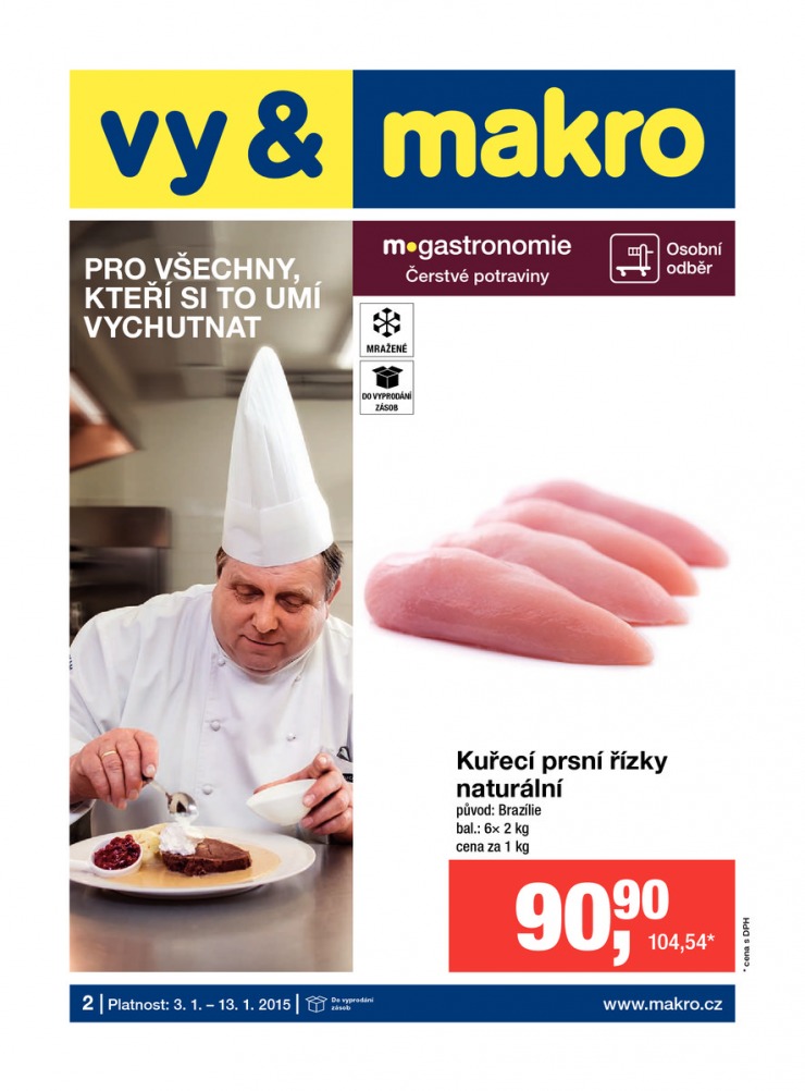 letk Makro Gastronomie erstv od 3.1.2015 strana 1