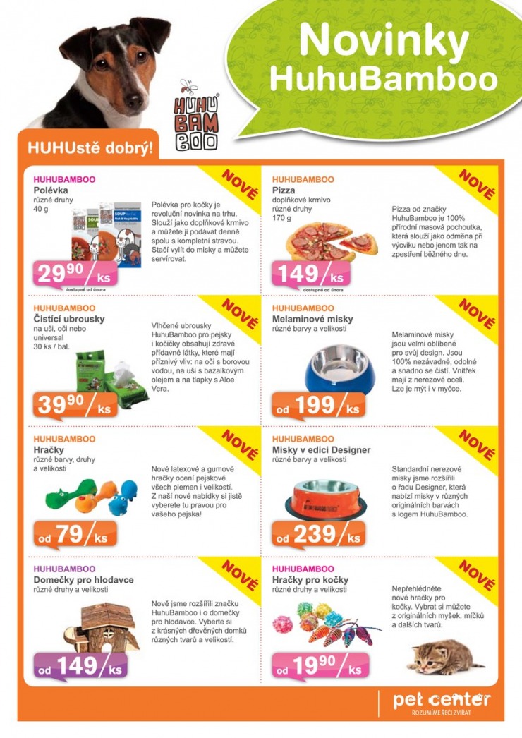 leták Pet Center Akční leták od 1.1.2015 strana 1 leták Pet Center Akční leták od 1.1.2015 strana 1