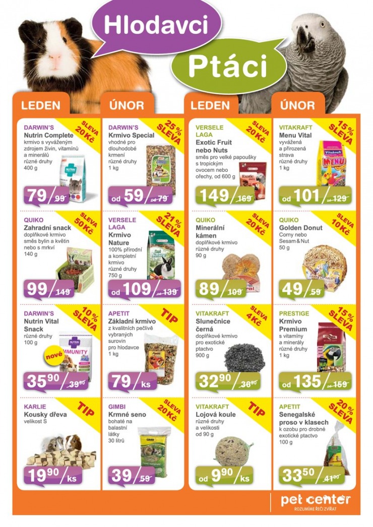 leták Pet Center Akční leták od 1.1.2015 strana 1 leták Pet Center Akční leták od 1.1.2015 strana 1