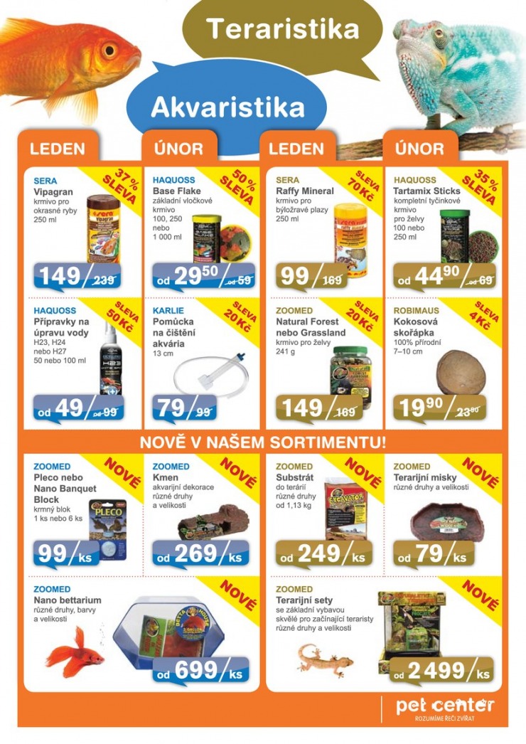 leták Pet Center Akční leták od 1.1.2015 strana 1 leták Pet Center Akční leták od 1.1.2015 strana 1