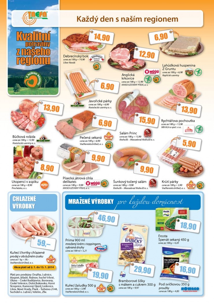 leták COOP Trefa od 2.1.2015 strana 1 leták COOP Trefa od 2.1.2015 strana 1