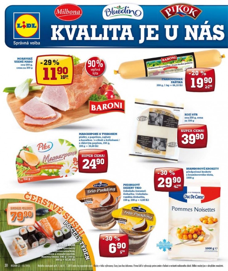 leták Lidl Akční nabídka od 5.1.2015 strana 1 leták Lidl Akční nabídka od 5.1.2015 strana 1