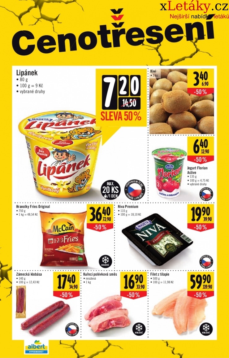 leták Albert Hypermarket leták strana 1 leták Albert Hypermarket leták strana 1