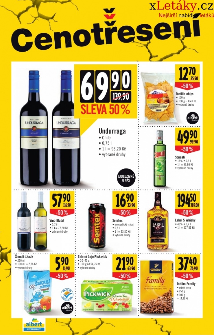 leták Albert Hypermarket leták strana 1 leták Albert Hypermarket leták strana 1