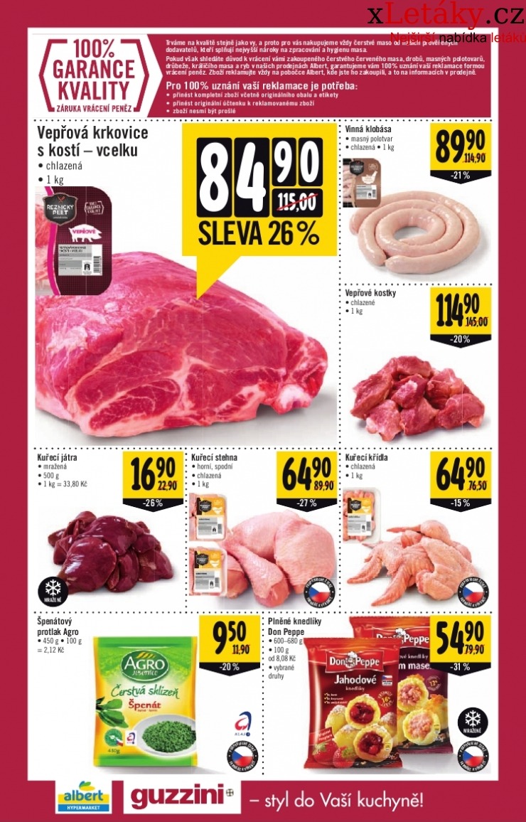 leták Albert Hypermarket leták  strana 1 leták Albert Hypermarket leták strana 1